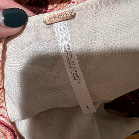 NWT Free People Ossie Vibes Mini Dress - 8 - Picture 9 of 10